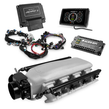 Aces Jackpot 2 LS EFI Top End Kit 500HP DBW & Manual Trans - Rectangle Port