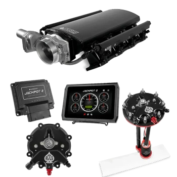 Aces Jackpot 2 LS EFI Master Kit w/Tank Conversion Pump Module DBC & Trans Control - Cathedral Port