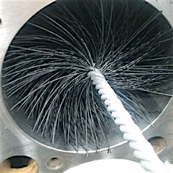 Goodson Heavy-Duty Double-Fill Cylinder Bore Washing Brush 4.5"Dia. CWB-45DF