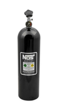 NOS 20 lb Nitrous Bottle w/Valve Black 14760BNOS