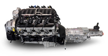 BluePrint Engines Builder Series LS 376CI 530HP Holley Terminator X EFI Long Block w/ TKX Manual Trans BLS3763TKX 