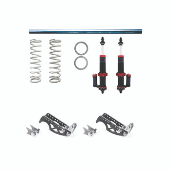 QA1 HD Pro Rear Weld-In Coilover Kit MOD Series 200LB Spring 3.00" Axle Tube DM501-12200