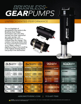 Aeromotive 5.0 GPM In-Tank Fuel Pump Brushless 18026