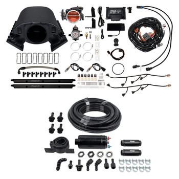 FiTech Ultimate Rebel LS 500HP Cathedral Intake Inline Fuel Pump Master Kit 71088