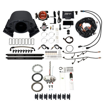 FiTech Ultimate Rebel LS 1000HP Cathedral Intake w/ Fuel Pump, Regulator, LS3 Coil 8 Pack Set 78892