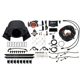 FiTech Ultimate Rebel LS 500HP Cathedral Intake, Trans Control, LS3 Coil 8 Pack w/ LED Set 79089