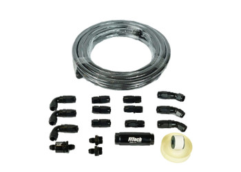 Fitech 40' Black Hose Kit w/ 10 Micron Filter, Check Valve 51004