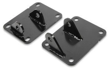 Hooker LS-Swap Blackheart Engine Mount Brackets, 1979-93 Ford Mustang - 71221021HKR