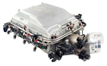 Nitrous Outlet LSA Camaro ZL1 Supercharger Spacer Plate System w/15lb Bottle 00-10174-15