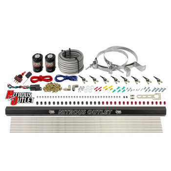Nitrous Outlet LS/LT Direct Port Wet System Gas w/Single Rail 00-10472-H-R-00