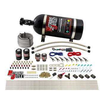 Nitrous Outlet LS/LT Direct Port Wet System Alcohol .112 Nitrous/.177 Fuel w/10lb Bottle 00-10433-ALC-L-10 Nitrous Outlet LS/LT Direct Port Wet System Alcohol .112 Nitrous/.177 Fuel w/10lb Bottle 00-10433-ALC-L-10