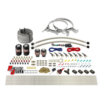 Nitrous Outlet LS/LT Direct Port Wet System E85 .122 Nitrous/.177 Fuel 00-10433-E85-H-00