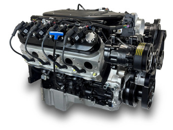 BluePrint Engines Pro Series GM LS 427 C.I. 585HP Deluxe Dressed Crate Engine w/Black Pulley Kit /Holley Terminator X EFI System PSLS42781CTFKB BluePrint Engines Pro Series GM LS 427 C.I. 585HP Deluxe Dressed Crate Engine w/Black Pulley Kit /Holley Terminator X EFI System PSLS42781CTFKB