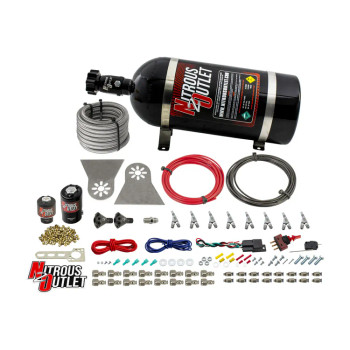 Nitrous Outlet LS/LT Direct Port Wet System 45-55 PSI .122 Nitrous/.177 Fuel w/ Showerhead Distribution /10lb Bottle 00-10482-H-SBT-10