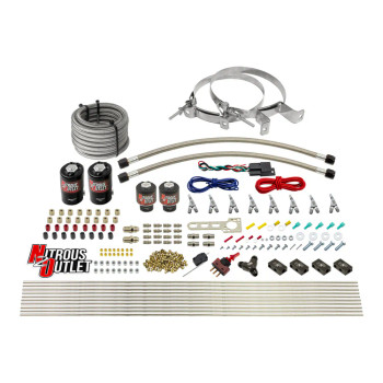 Nitrous Outlet LS/LT Direct Port Wet System E85 .122 Nitrous/.177 Fuel 00-10433-E85-H-SBT-00