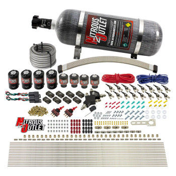 Nitrous Outlet LS/LT Dual Stage Direct Port Wet System E85 .112 Nitrous /.177 Fuel w/12lb Bottle 00-10433-E85-L-DS-12 Nitrous Outlet LS/LT Dual Stage Direct Port Wet System E85 .112 Nitrous /.177 Fuel w/12lb Bottle 00-10433-E85-L-DS-12