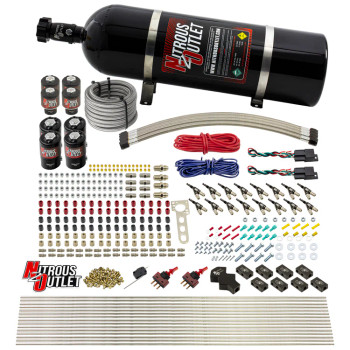 Nitrous Outlet LS/LT Dual Stage Direct Port Wet System .112 Nitrous /.177 Fuel w/15lb Bottle 00-10434-H-DS-15 Nitrous Outlet LS/LT Dual Stage Direct Port Wet System .112 Nitrous /.177 Fuel w/15lb Bottle 00-10434-H-DS-15