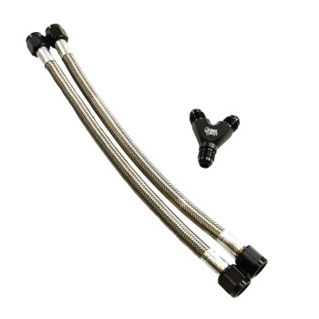 Nitrous Outlet Dual Bottle Feed Hose Kit 00-34050-4