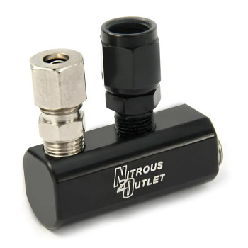 Nitrous Outlet GM EFI Fuel Rail Distribution Block 00-01803