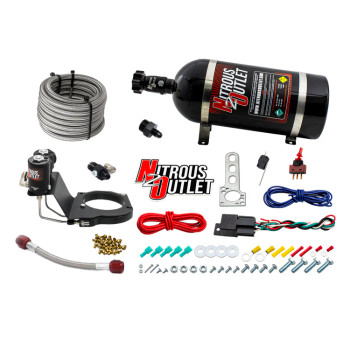 Nitrous Outlet GM 03-13 Fast 102mm Truck Plate System w/10lb Bottle 00-10181-AFR-10