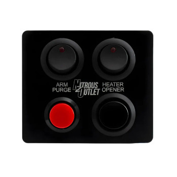 Nitrous Outlet GM 93-02 F-Body Ashtray 4 Switch Panel 00-11005