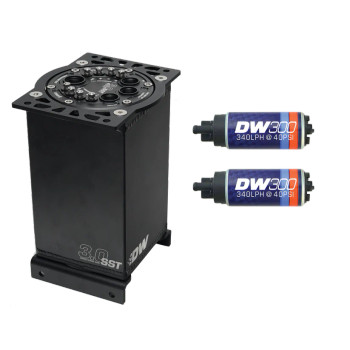 DeatschWerks 3.0L Tank w/ Dual DW420 Pumps 6-421-30ST