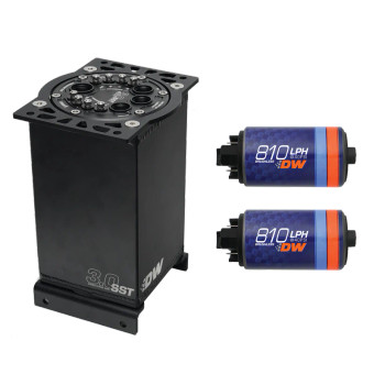 DeatschWerks 3.0L Tank w/ Dual DW300 Pumps 6-301-30ST