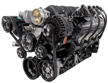 Wegner GM LS N/A Accessory Drive Kit WAK033 - AC / ALT / PS / WP (WAK033)