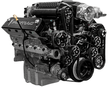 Wegner GM LS Corvette Offset Accessory Drive Kit for Whipple 2.9L WAK040-C - ALT / WP (WAK040-C)