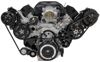 Wegner GM LT1 Dry Sump Accessory Drive Kit WAK062DRY - AC / ALT / PS / WP / ATI Damper (WAK062DRY)