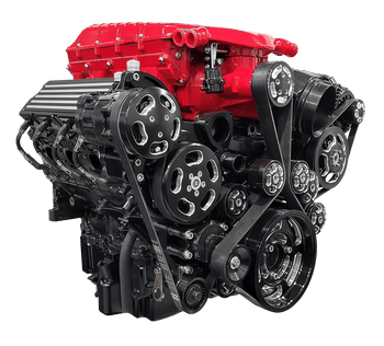 Wegner GM LT4 Accessory Drive Kit for Whipple 3.0L Inverted WAK066 - AC / ALT / PS / WP (WAK066)