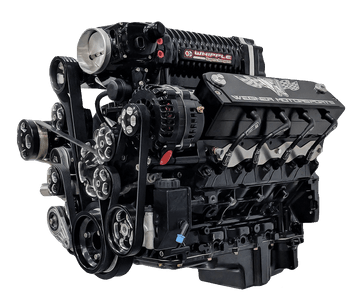 Wegner GM LS Accessory Drive Kit for Whipple 4.5L Front Feed Camaro Offset WAK070 - AC/ ALT / WP / PS (WAK070)