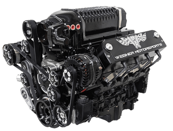 Wegner GM LS Accessory Drive Kit for Whipple 2.9L Front Feed Camaro Offset WAK073-C - ALT / WP (WAK073-C)