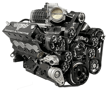 Wegner GM LS Accessory Drive Kit for Magnuson TVS 1900/2300 Offset WAK076 - AC/ ALT / WP / PS