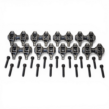 Chevrolet Performance LS1/LS2 Shaft Mount Rocker Arm Kit w/ CHE Trunnions (12681275CHESFTK-16)