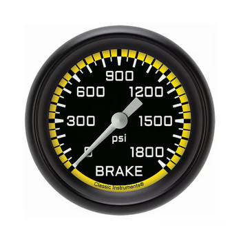 Classic Instruments Full Sweep Brake Pressure Gauge