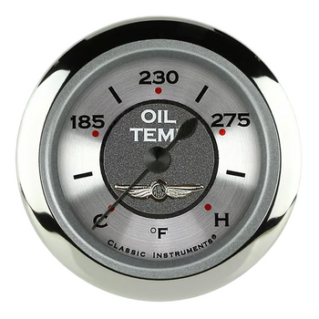 Classic Instruments All American 2 1/8" Oil Temp. Gauge AW128SRC