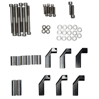 LSXceleration LS Billet Coil Relocation Brackets 15-9000