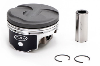 Icon Premium GM Gen V L8T 4.670 Bore 3.858 Stroke 11.1cc Dish Forged Piston Set IC10187-0.50