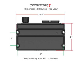 Holley EFI Terminator X GM LS1/LS6 ECU w/ 5" Touchscreen - 24x / EV1 (550-903-5)