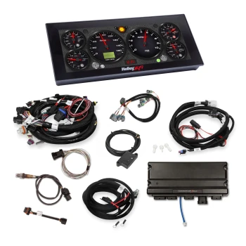 Holley Terminator X MAX GM LS ECU w/ Trans Control, 12.3" Pro Dash - 24x / EV6 (550-919-2)