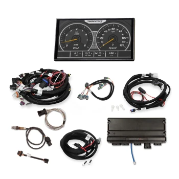 Holley Terminator X MAX GM LS ECU w/ Trans Control, 5" Touchscreen - 24x / EV6 (550-919-5)