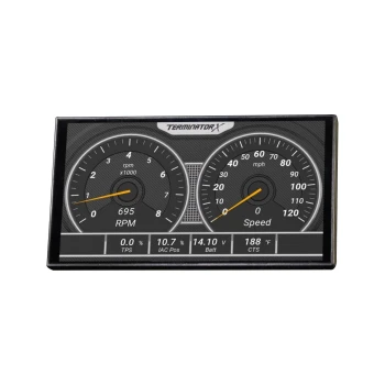 Holley Terminator X Max GM LS ECU w/ Trans Control, 5" Touchscreen - 24x / Multec 2 (550-917-5)