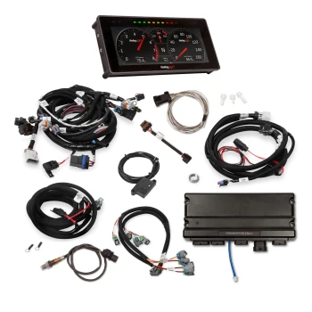 Holley Terminator X Max GM LS ECU w/ Trans Control, 6.86" Pro Dash - 24x / Multec 2 (550-917-1)