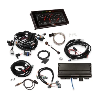 Holley Terminator X Max GM LS ECU w/ 6.86" Pro Dash, Trans Control - 58x / EV6 (550-918-1)