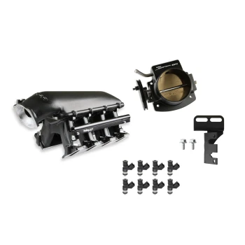 Holley EFI LS1 Hi-Ram Black Kit - 92mm Throttle Body, 42 lb/hr Injectors (Copy of 300-122BK-120K)