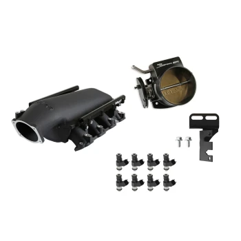 Holley EFI Gen V LT Lo-Ram Black Kit - 102mm Throttle Body, 100 lb/hr Injectors