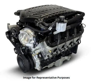 BluePrint Engines Pro Series GM LS 427ci 860hp T56 Manual Crate Engine w/ 3.0 Whipple, Natural Pulley Kit, Terminator X EFI System (BLS4277SCTKT56)