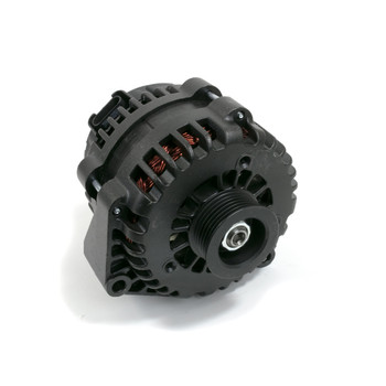 GM LS AD244 Style High Output 220 Amp Black Alternator GM LS AD244 Style High Output 220 Amp Black Alternator