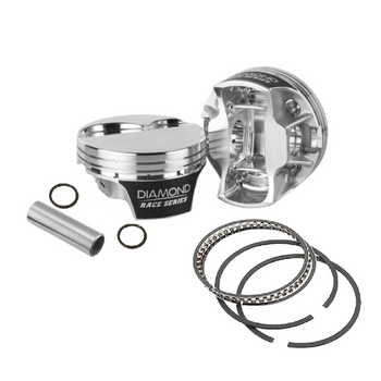 Diamond LS2K LS 4.070 Bore 4.000 Stroke -3cc Flat Top Piston Kit 21516-RS-8